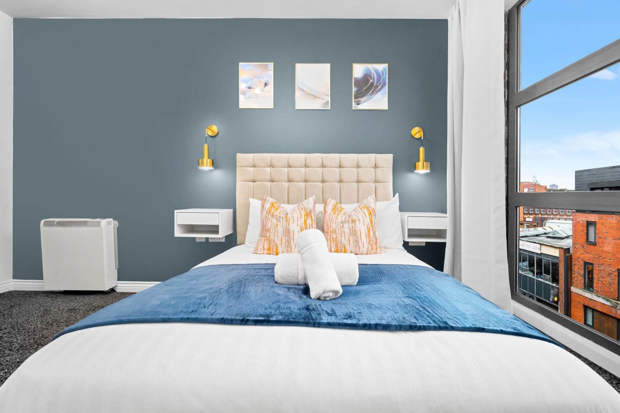 Luxury Two Bedroom Apartment - City Ceentre - Balcony - Jq - Netflix & Wifi - 11B Birmingham Exterior foto